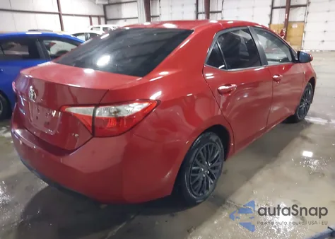 2016 Toyota Corolla Le z USA, uszkodzony, nr VIN 2T1BURHE0GC602592